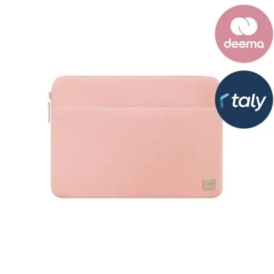 Lap Top Bag  Protective Nylon Sleeve (Up To 14”) Uniq - Peach Pink